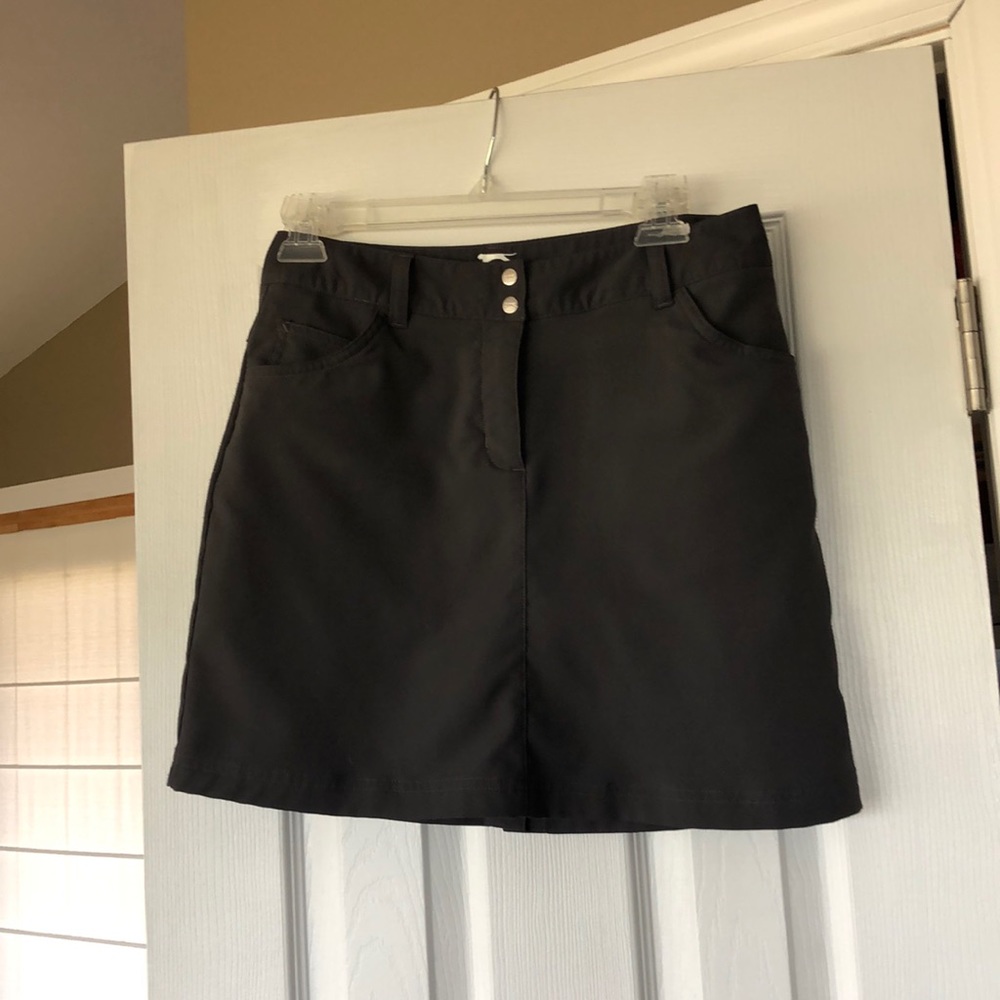 Slazenger ladies gray golf skort